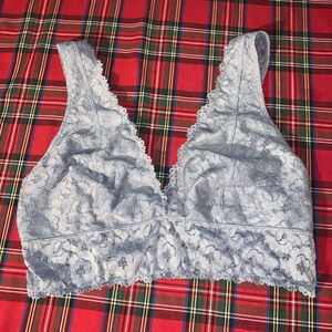 Women's George. Grey Lace Bralette XXL